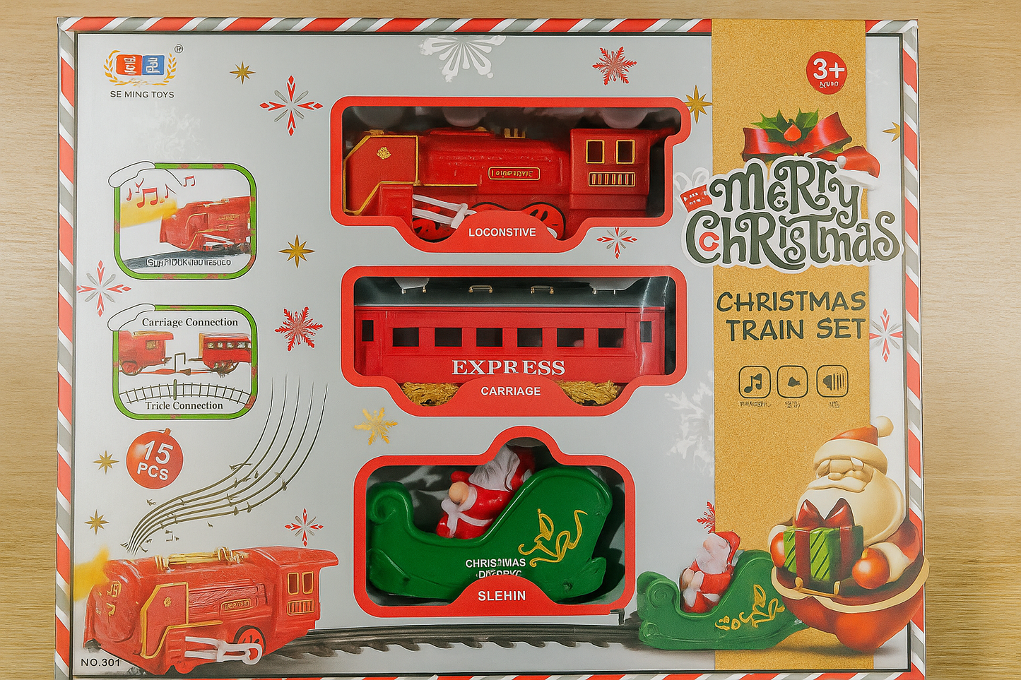 Tren navideño