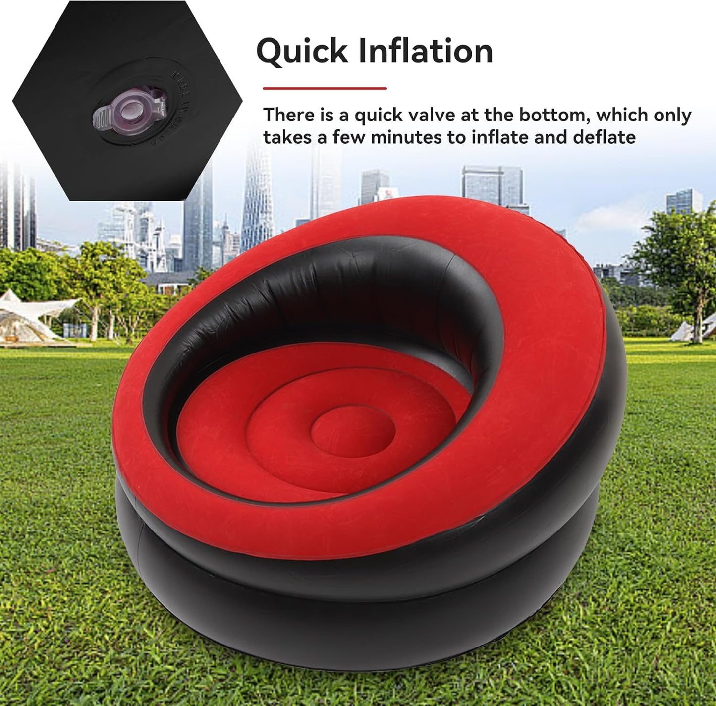 Sofá Huevon Inflable