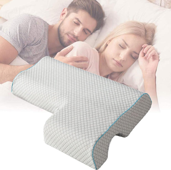 Almohada Viscoelástica Con Orificio Para El Brazo
