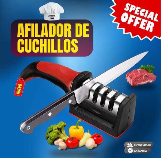 Afilador de cuchillos manual