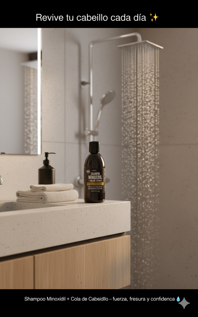 KIt shampoo minoxidil + aceite batana