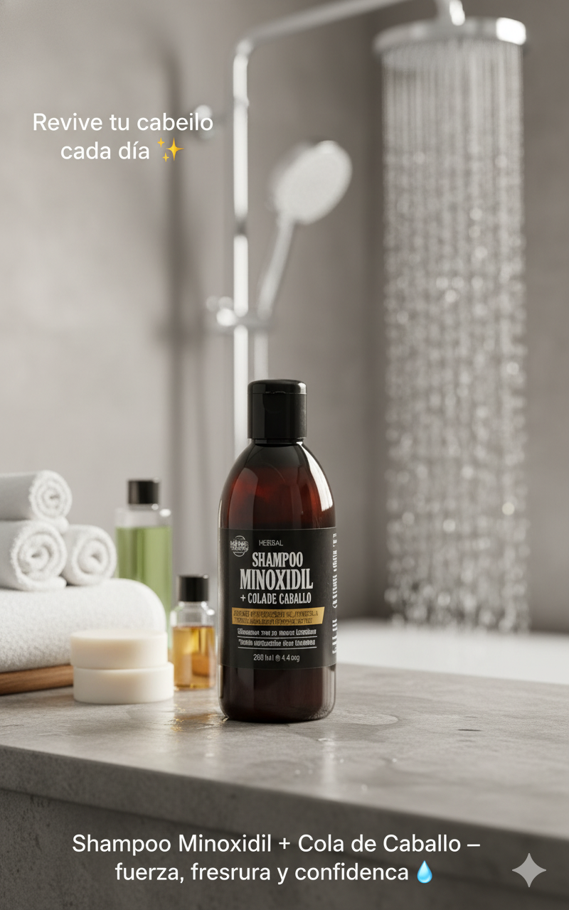 KIt shampoo minoxidil + aceite batana