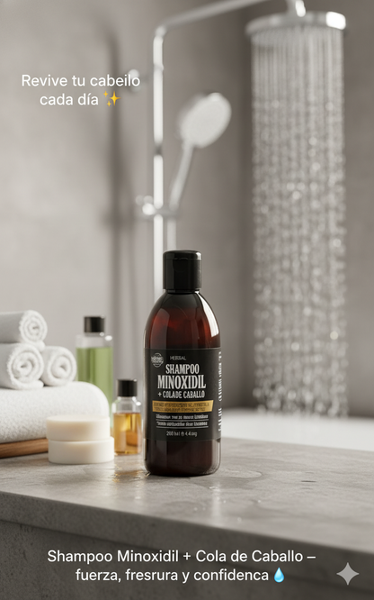 KIt shampoo minoxidil + aceite batana