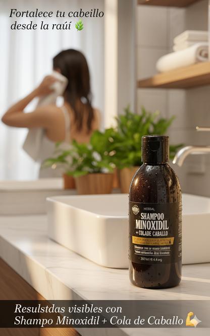 KIt shampoo minoxidil + aceite batana