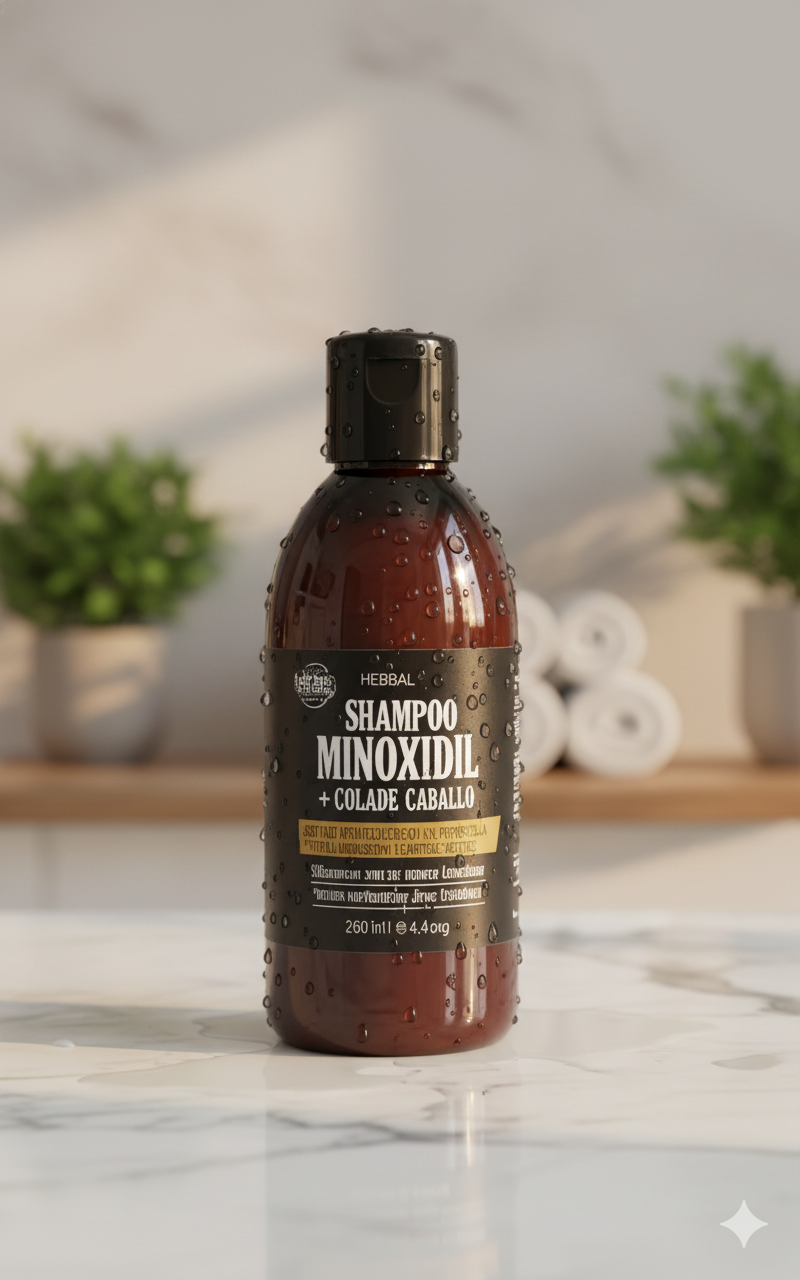 KIt shampoo minoxidil + aceite batana