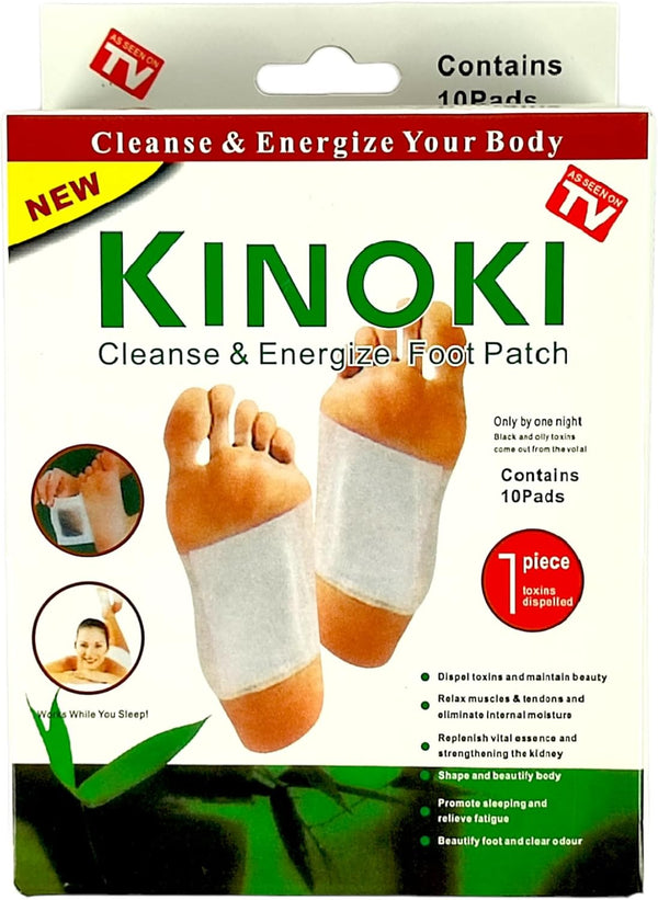Parche Plantar Kinoki Natural Relajante y Detox