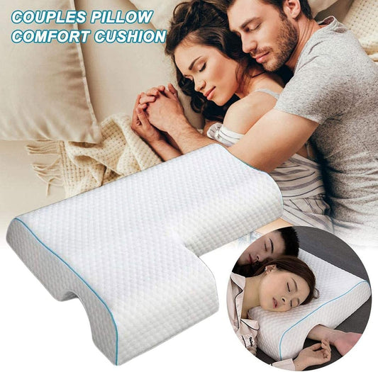 Almohada Viscoelástica Con Orificio Para El Brazo