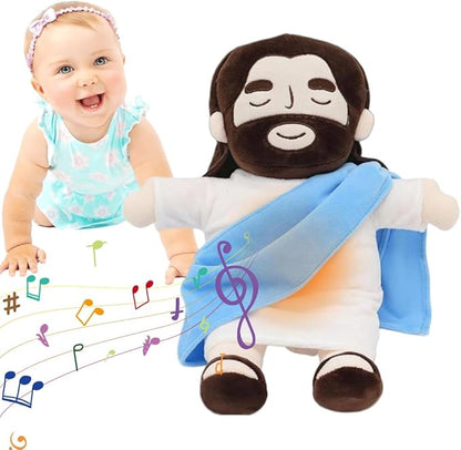Peluche de Jesús que respira y palpita